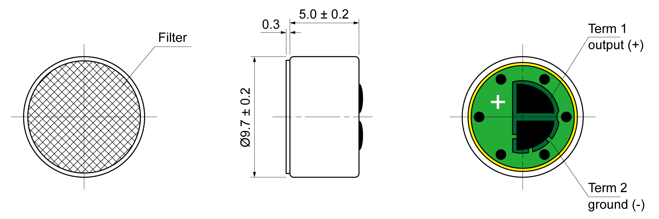 CMUB9750-15068-422S-1033 Mechanical Drawing